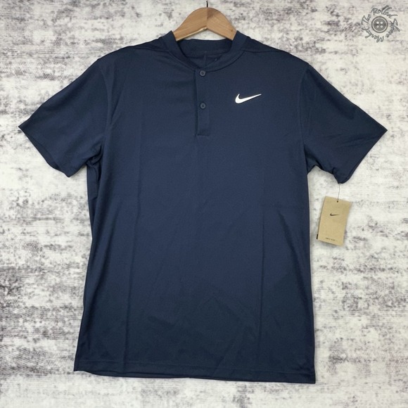 Nike Other - NWT Nike Dri-Fit Blade Golf Polo Men's Small Navy Blue‎ DH0838-451 MSRP $58
